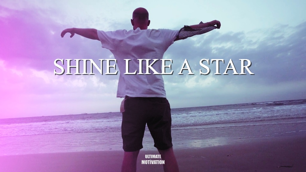 Shine Like A Star! - Motivational Video... Playing small doesn't serve the world. We were born to accomplish great things. We're all meant to shine like stars...